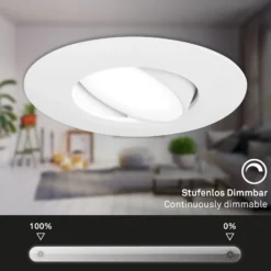 Foco LED 7597 3 ud IP65 4.000 K blanco