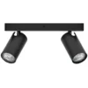 Foco LEDVANCE Octagon, atenuable, 2 luces, negro