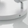 Foco Lindby Kardo, redondo, 3 luces, blanco, metal, IP44