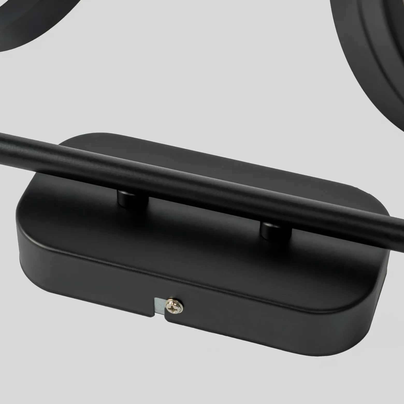 Foco Lindby Neros, negro, 2 luces, 31,5 cm, CCT, hierro
