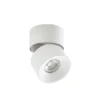 Foco PRIOS, Rotari basic, 1 luz, blanco, Ø 9 cm, GU10