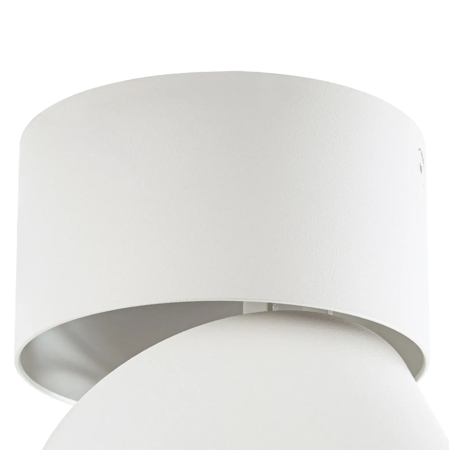 Foco PRIOS, Rotari basic, 1 luz, blanco, Ø 9 cm, GU10