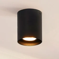 Foco superpuesto Carson, color negro