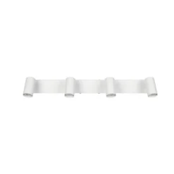 Foco Taryn, blanco mate, longitud 62 cm, 4 luces, mini GU10