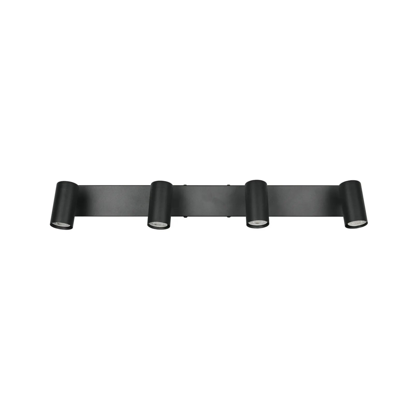 Foco Taryn, negro mate, longitud 62 cm, 4 luces, GU10