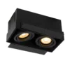 Foco Trimless, 2 luces, negro