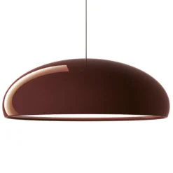 Fontana Arte Pangen - lámpara colgante retro, rojo