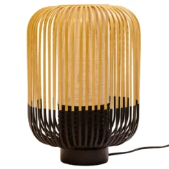 Forestier Bamboo Light M lámpara de mesa 39 cm negro