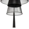 Forestier Gravity 1 lámpara colgante Ø86cm negro