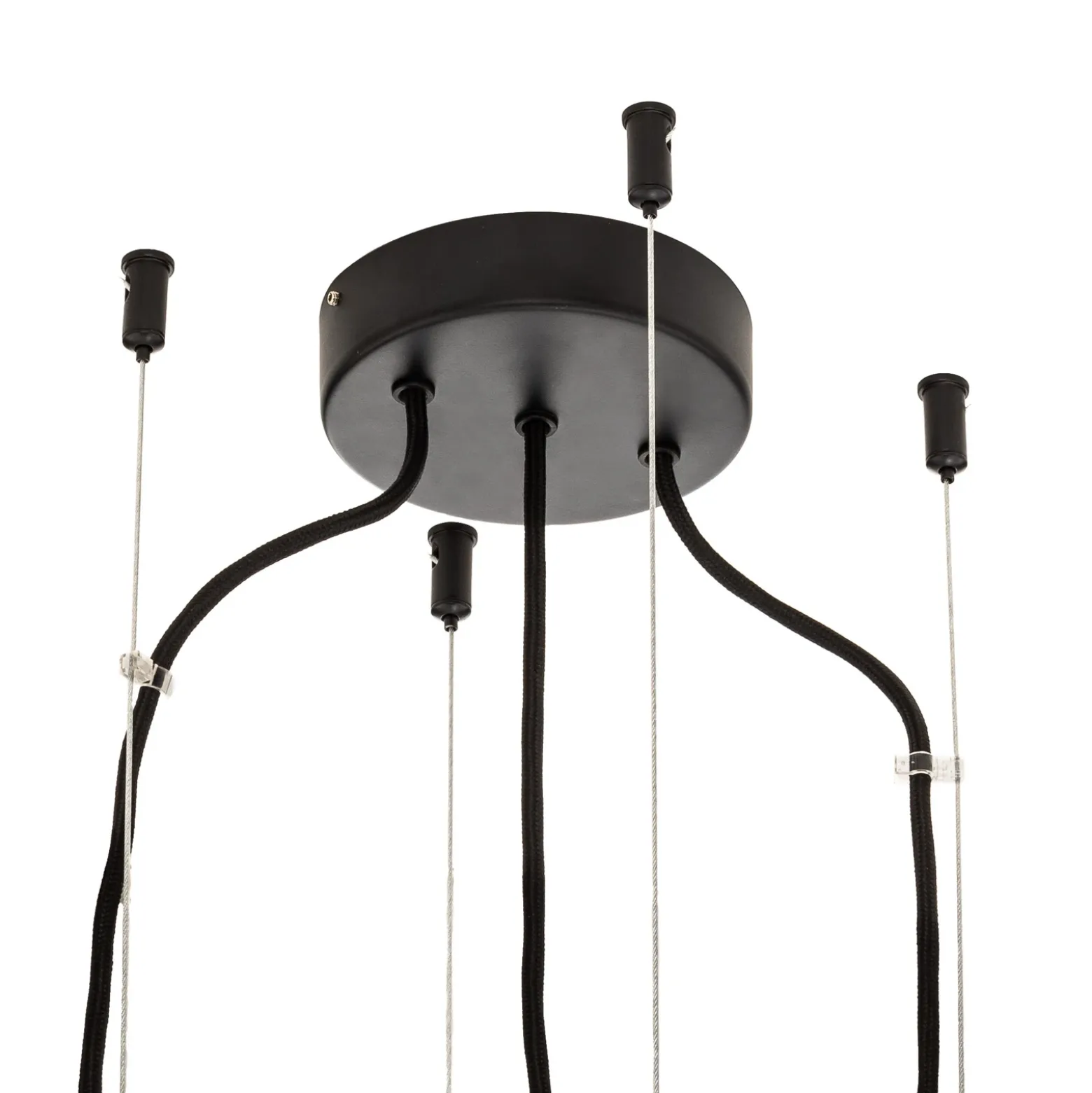 Forestier Gravity 1 lámpara colgante Ø86cm negro