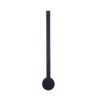 Forlight Aplique LED para baño Passeggio Nova, 40 cm, negro