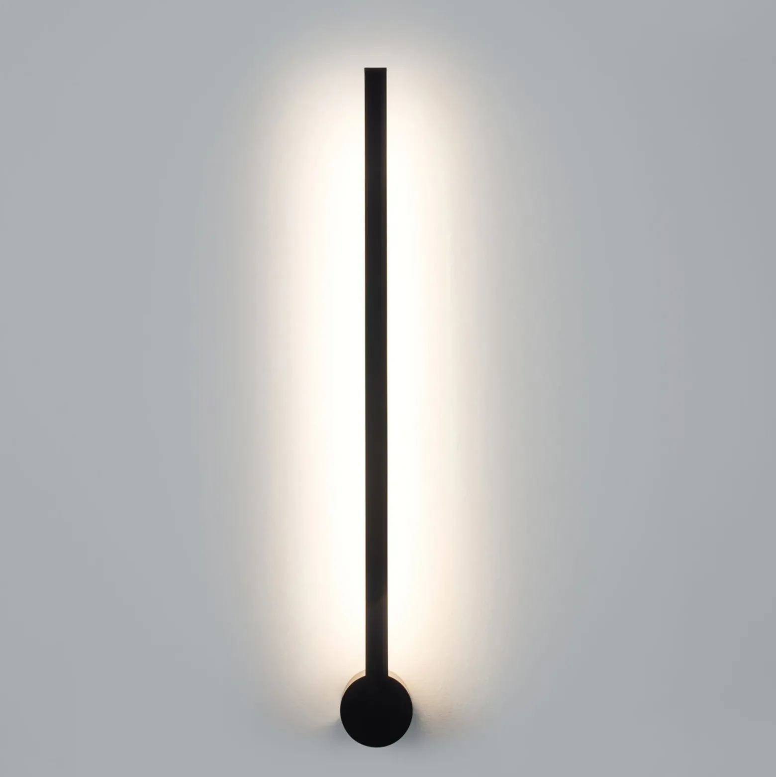 Forlight Aplique LED para baño Passeggio Nova, 60 cm, negro