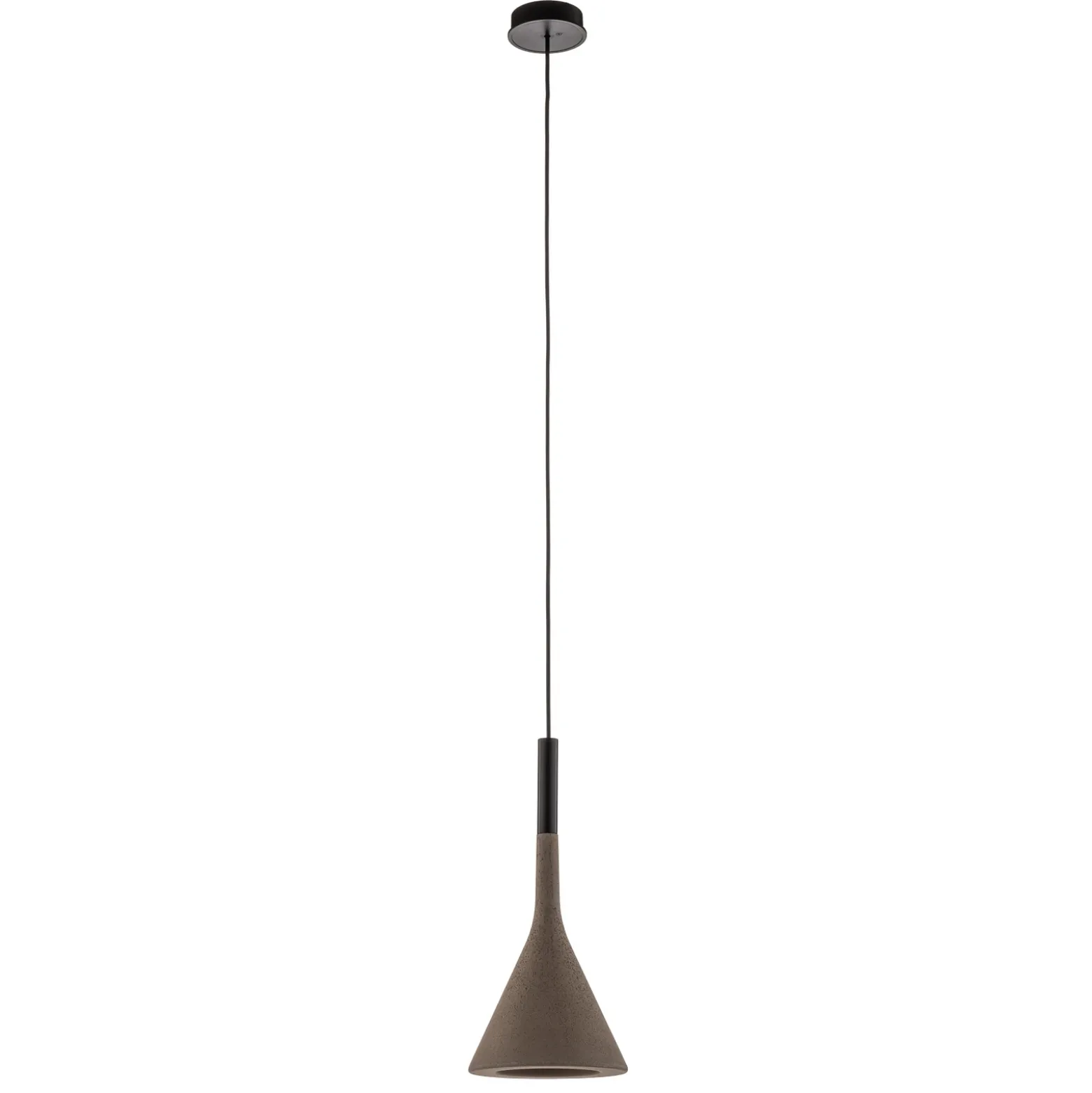 Foscarini Aplomb lámpara colgante de hormigón, gris