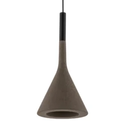 Foscarini Aplomb lámpara colgante de hormigón, gris