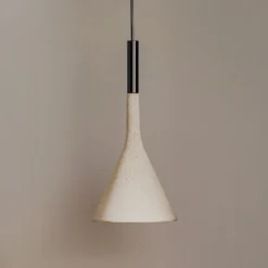 Foscarini Aplomb lámpara colgante de hormigón, gris