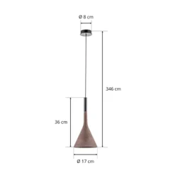 Foscarini Aplomb lámpara colgante GU10, blanco