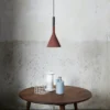 Foscarini Aplomb lámpara colgante GU10, rojo