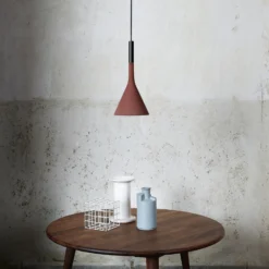 Foscarini Aplomb lámpara colgante GU10, rojo