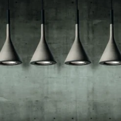 Foscarini Aplomb Mini lámpara colgante de hormigón