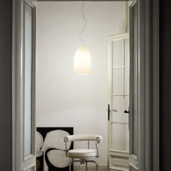Foscarini Buds 1 lámpara colgante LED, E27 blanco