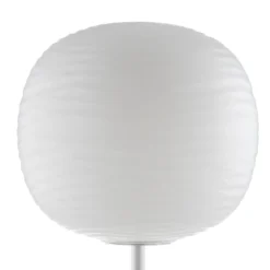 Foscarini Gem terra lámpara de pie, blanco