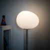 Foscarini Gregg media lámpara de pie 151cm grafito