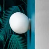 Foscarini Gregg piccola aplique blanco IP40
