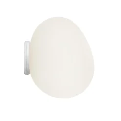 Foscarini Gregg piccola aplique blanco IP40