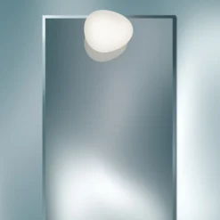 Foscarini Gregg piccola lámpara de espejo blanca