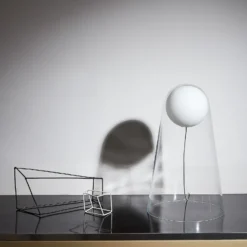 Foscarini Satellight lámpara de mesa de vidrio LED