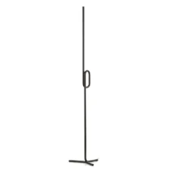 Foscarini Tobia terra lámpara de pie LED, negro