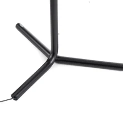 Foscarini Tobia terra lámpara de pie LED, negro
