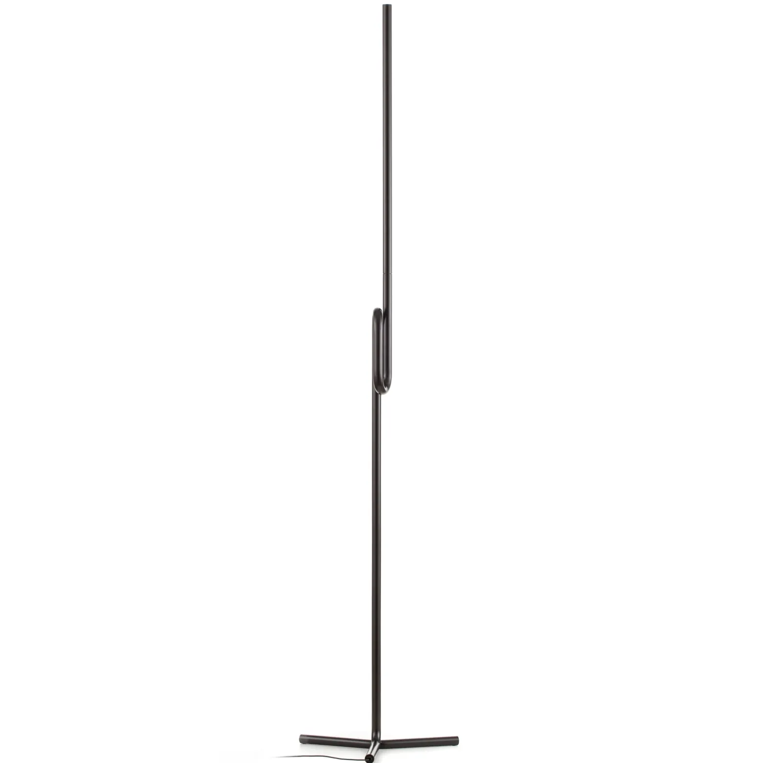 Foscarini Tobia terra lámpara de pie LED, negro