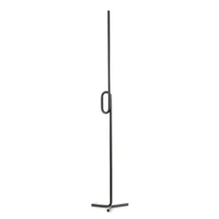 Foscarini Tobia terra lámpara de pie LED, negro