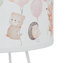 Freddy lámpara de mesa, colorido, animales, E14, altura 32,5 cm