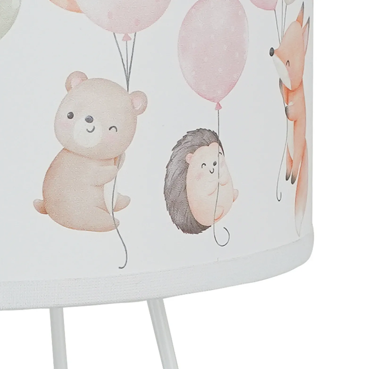 Freddy lámpara de mesa, colorido, animales, E14, altura 32,5 cm