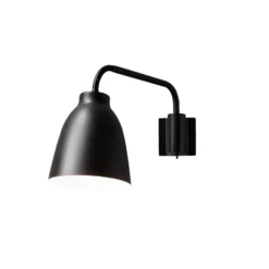 FRITZ HANSEN Aplique de pared Caravaggio, negra