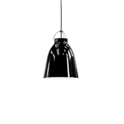 FRITZ HANSEN Caravaggio P2 Negro brillante/negro