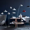 FRITZ HANSEN Kaiser Idell 6556-F blanco brillante