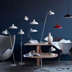 FRITZ HANSEN Kaiser Idell 6556-F mate gris