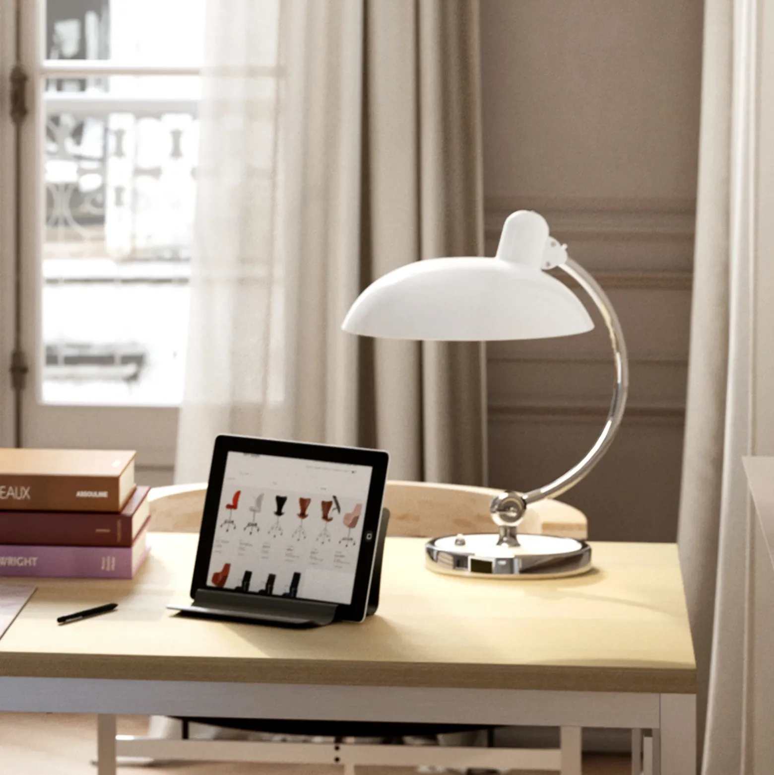 FRITZ HANSEN Kaiser Idell 6631-T Luxus blanco