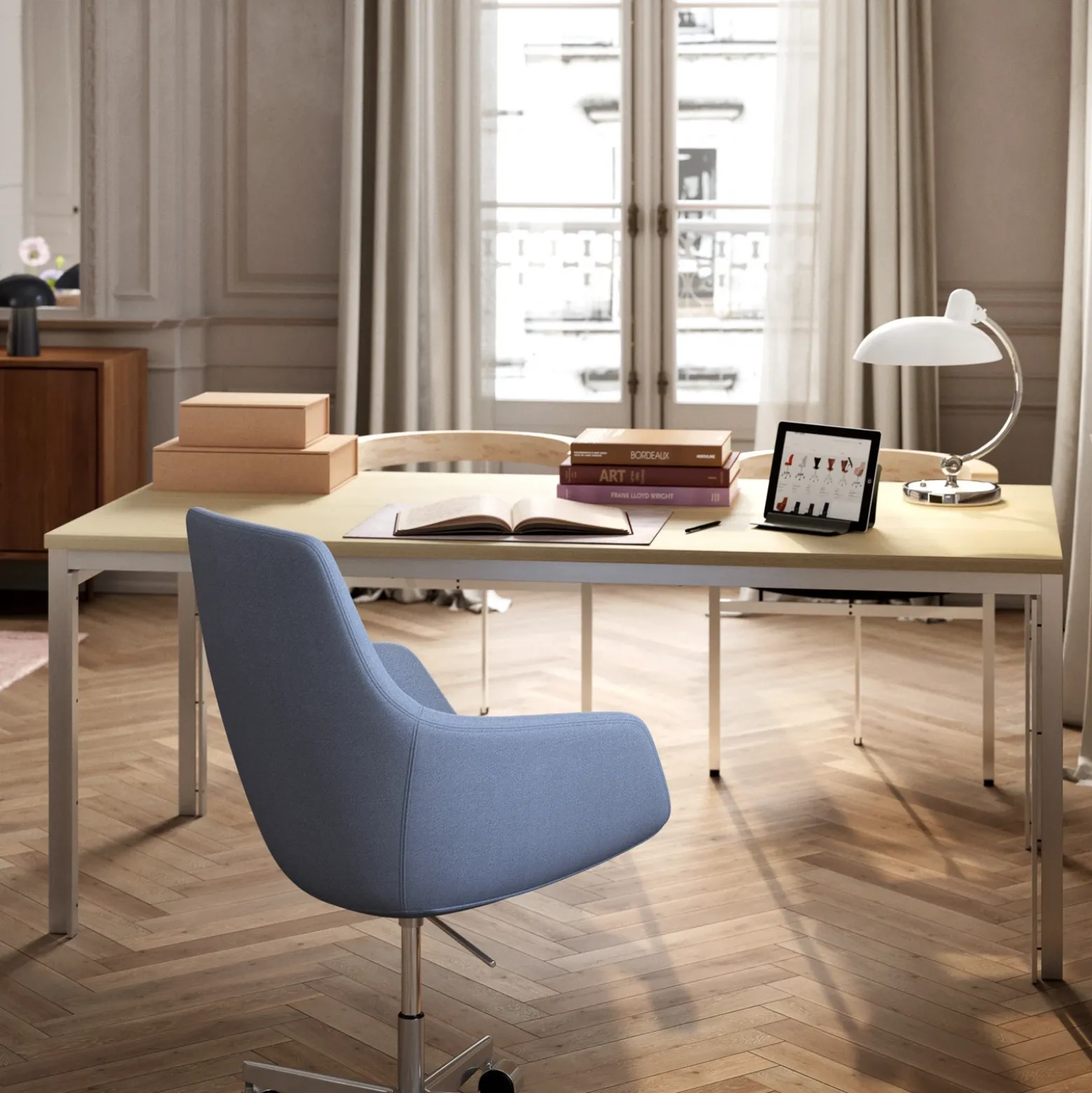 FRITZ HANSEN Kaiser Idell 6631-T Luxus blanco