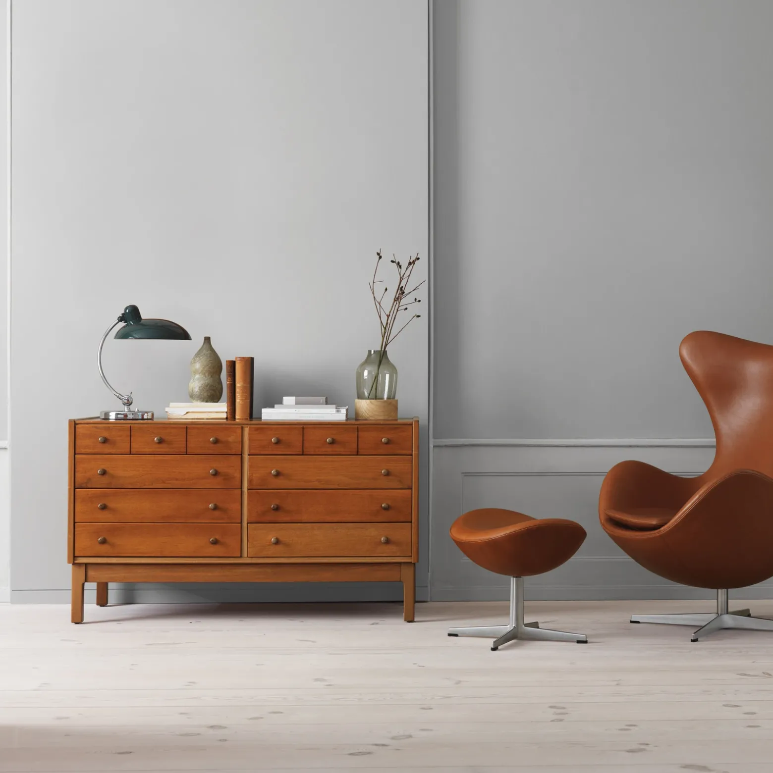 FRITZ HANSEN Kaiser Idell 6631-T Luxus verde