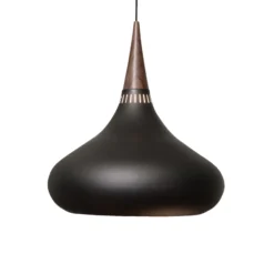 FRITZ HANSEN Orient P3 Lámpara colgante negro/rosa Ø 50 cm