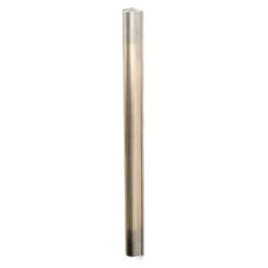 GEJST Aplique de pared Radent, gris acero, altura 70 cm, G13 LED
