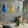 GRUPA Ili Ili La Lava lámpara colgante verde