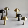 Hübsch Mush Mini lámpara de mesa, color níquel, hierro, E14