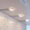 Helena lámpara de mueble LED, 19 x 7 cm, juego de 3, sensor, metal