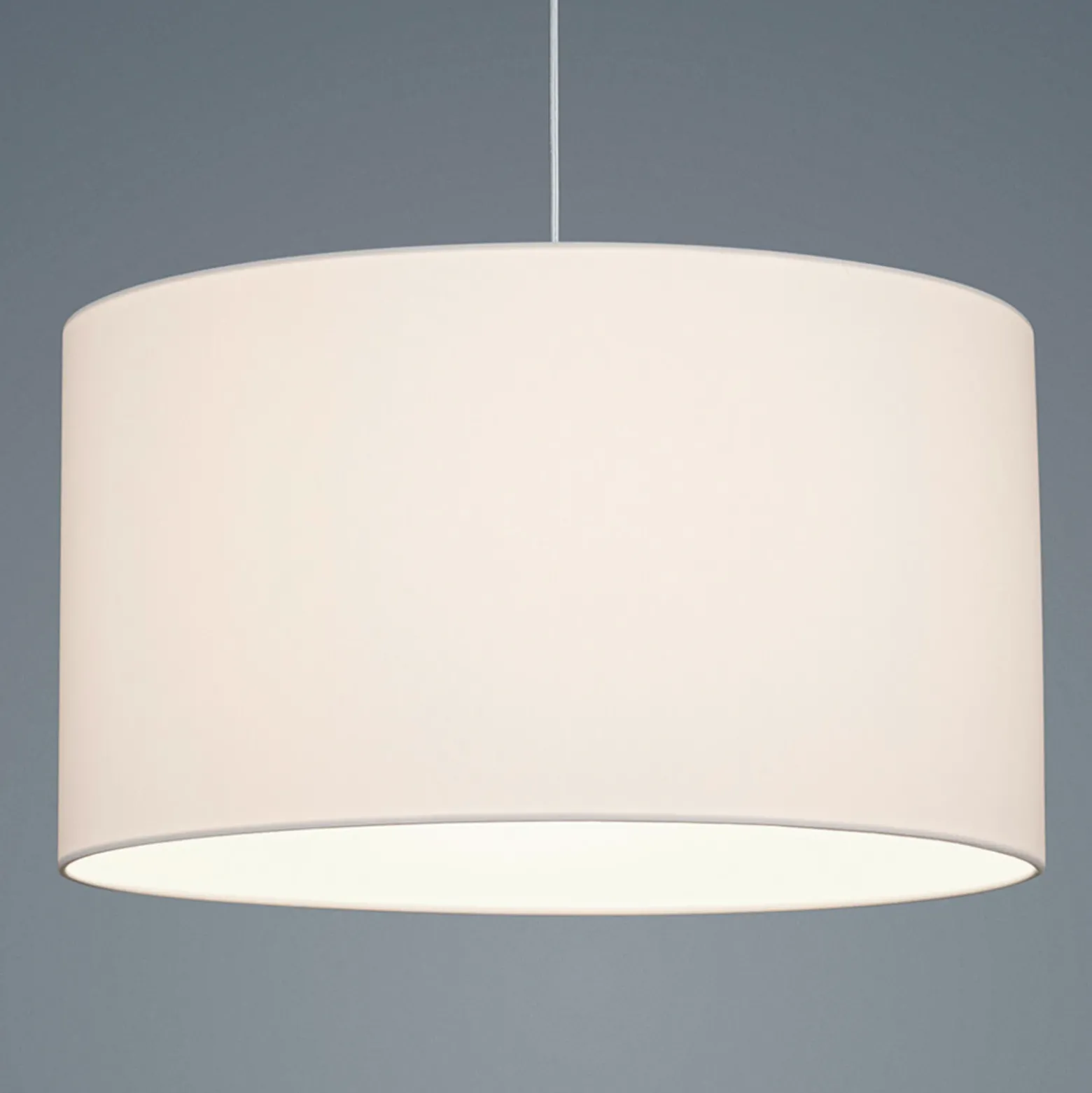Helestra Certo colgante cilindro 1 luz blanco