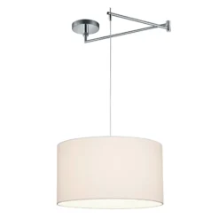 Helestra Certo colgante cilindro 1 luz blanco